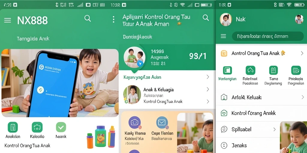 Tampilan antarmuka aplikasi NX888 yang informatif dan mudah dinavigasi.