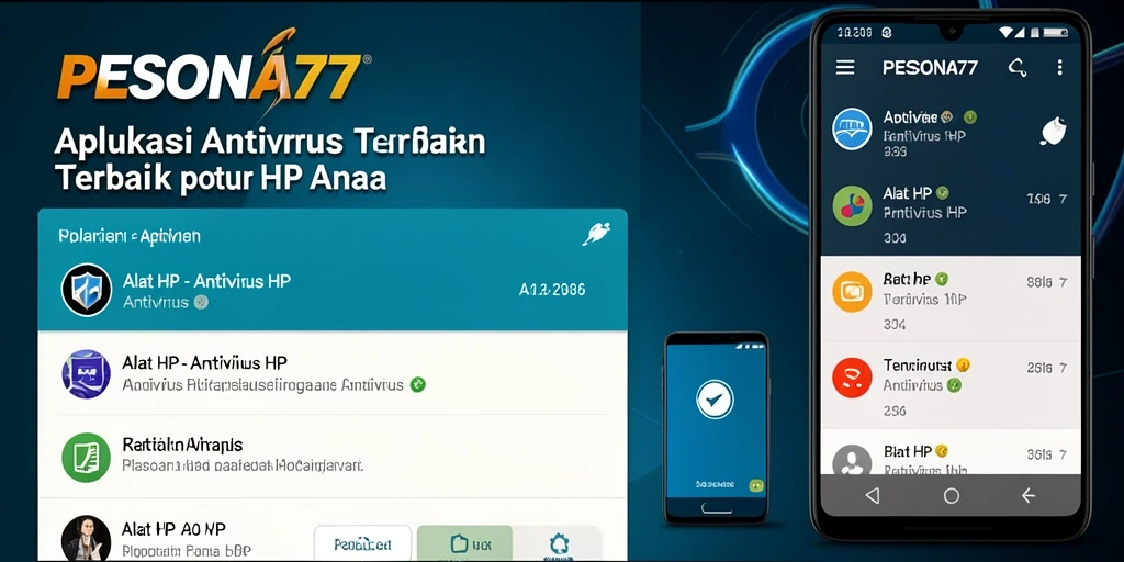 Antarmuka PESONA77 yang user-friendly untuk perlindungan keamanan HP.
